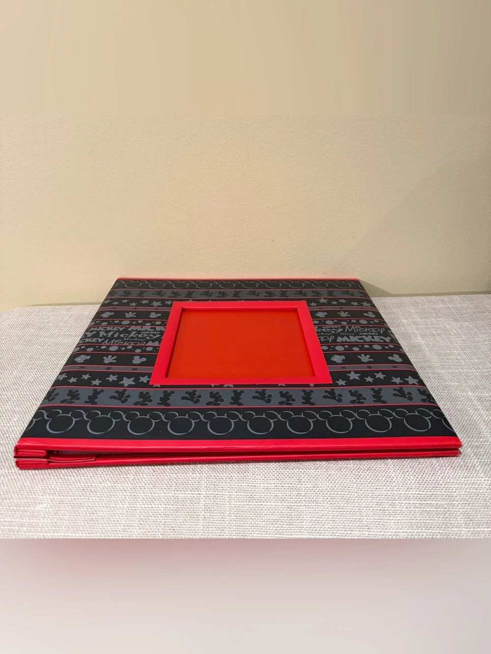 Sandylion Disney Mickey Mouse Photo Album Scrapbook Red Black 12x12